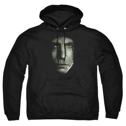 Harry Potter Snape Head Mens Hoodie Black Officially Licensed
