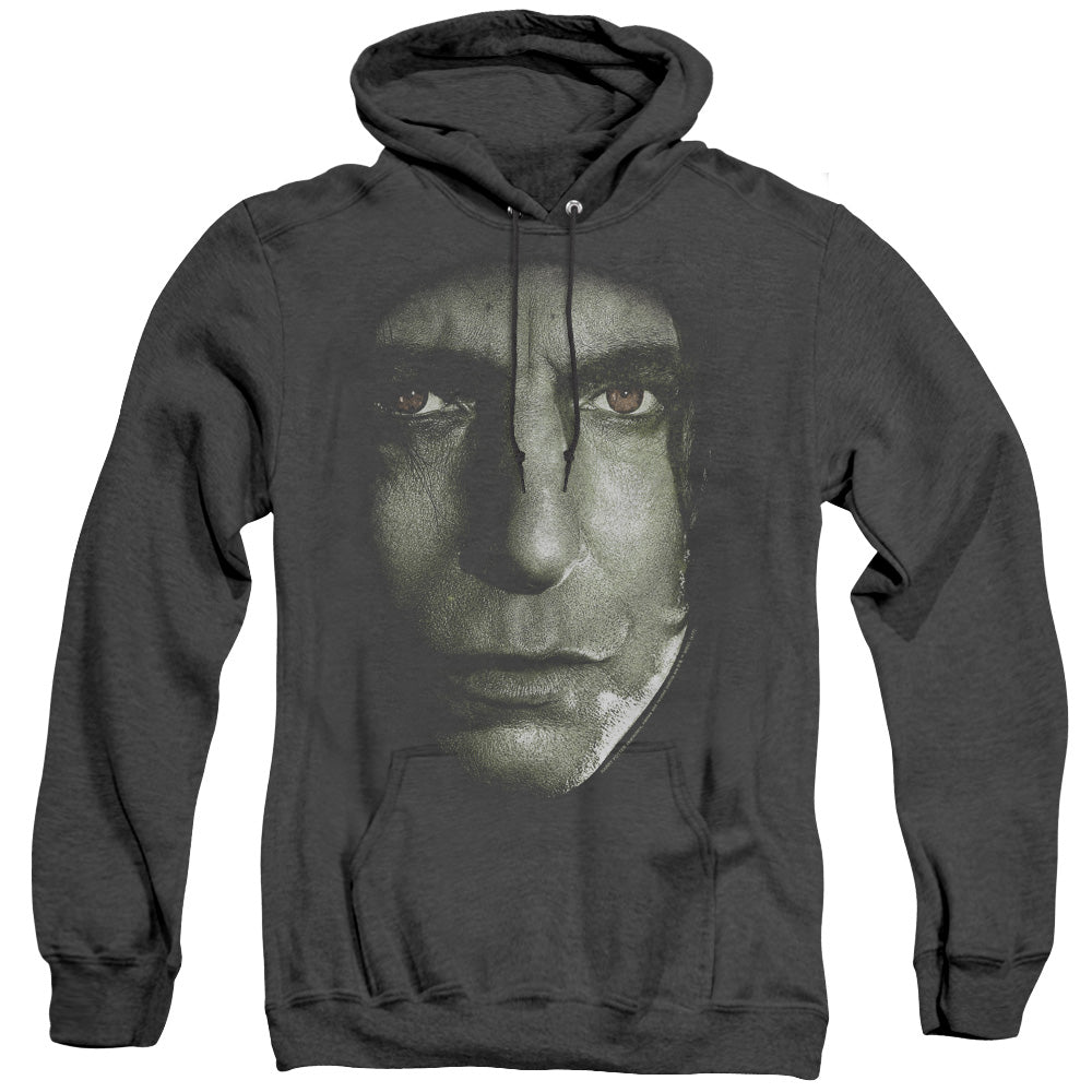 Harry Potter Snape Head Heather Mens Hoodie Black Officially Licensed