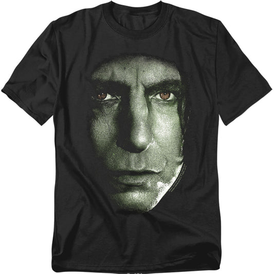 Harry Potter Snape Head Mens T Shirt Black