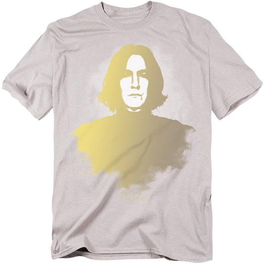 Harry Potter Snape Fade Mens T Shirt Silver