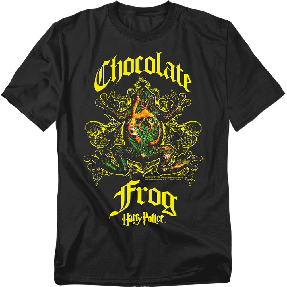 Harry Potter Chocolate Frog Mens T Shirt Black