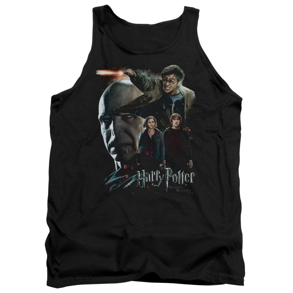 Harry Potter Final Fight Mens Tank Top Shirt Black