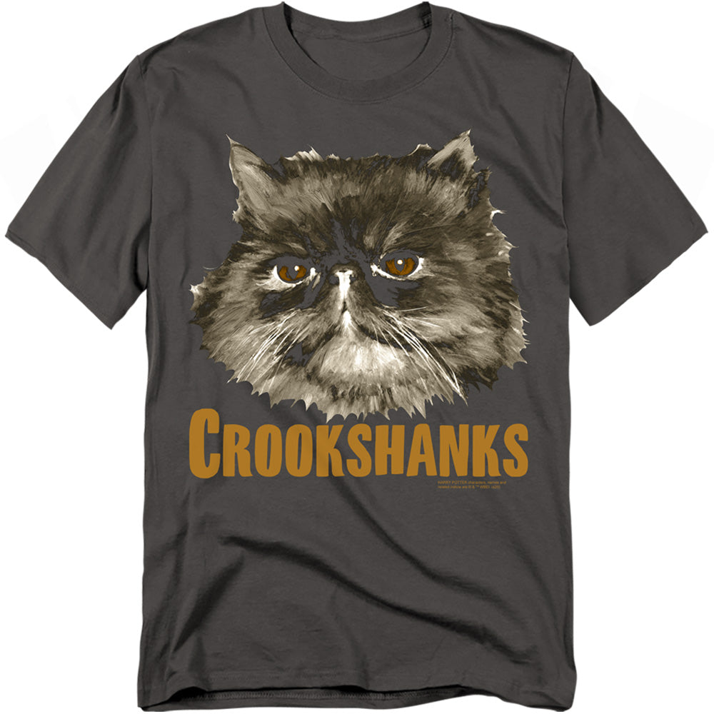 Harry Potter Crookshanks Mens T Shirt Black