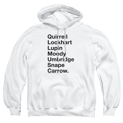 Harry Potter Professors Mens Hoodie White Officially Licensed