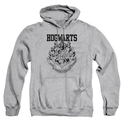 Harry Potter Hogwarts Athletic Mens Hoodie Athletic Heather Officially Licensed