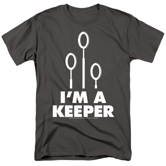 Harry Potter Keeper Mens T Shirt Black