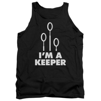 Harry Potter Keeper Mens Tank Top Shirt Black