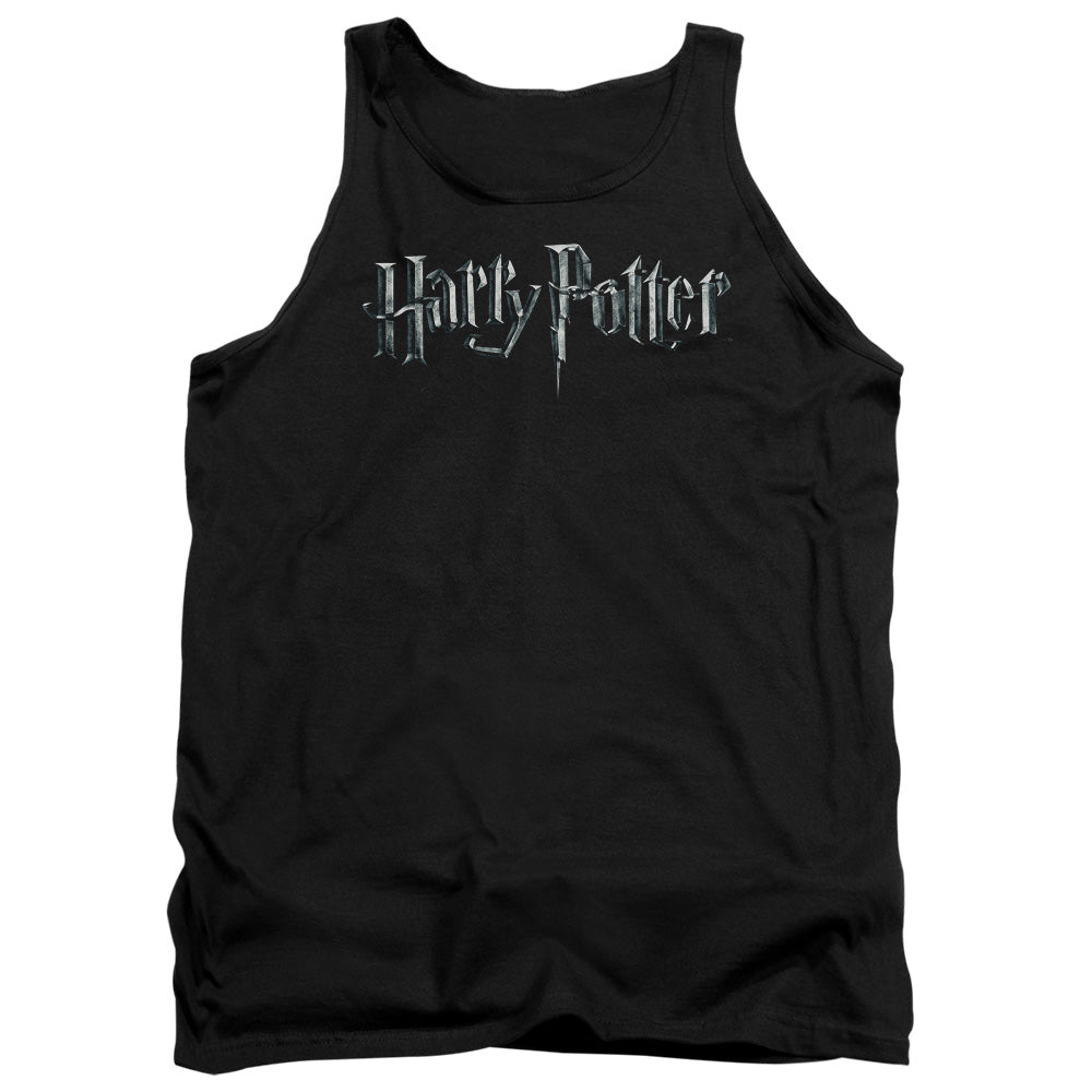 Harry Potter Logo Mens Tank Top Shirt Black