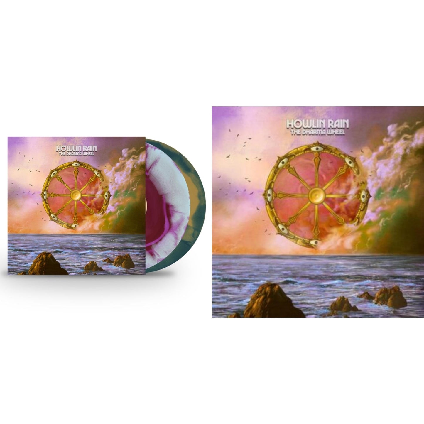 Howlin Rain - Dharma Wheel (2LP) & Dharma Wheel (Color Vinyl/2LP)