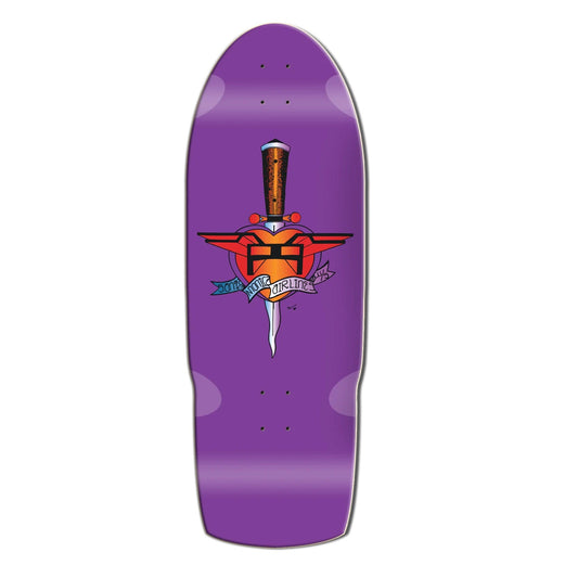 SMA Heart Attack Limited Edition Skateboard Deck - 10.5ƒ?? Purple Dip