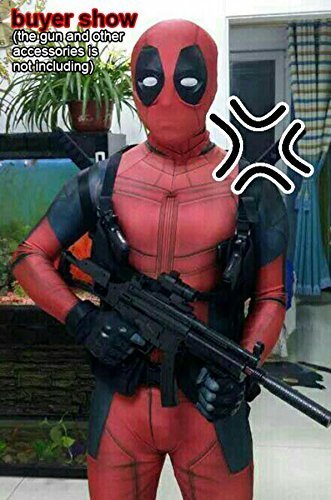 Lycra Superhero Cosplay Marvel Deadpool Custome