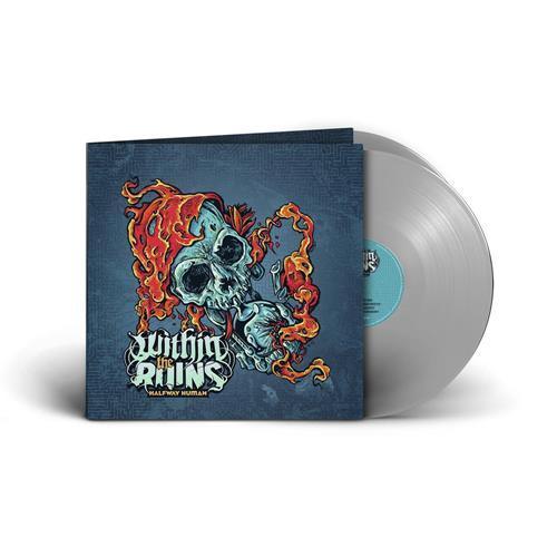 Within The Ruins - "Halfway Human" Silver Vinyl Record Vinyl Record