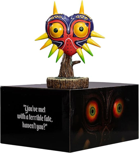 Halloween Realistic Major Mask on Tree Statue Colorful Face Adult Cosplay Costume Prop