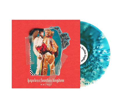 Halsey - Hopeless Fountain Kingdom [Clear with Teal Splatter] Vinyl Record