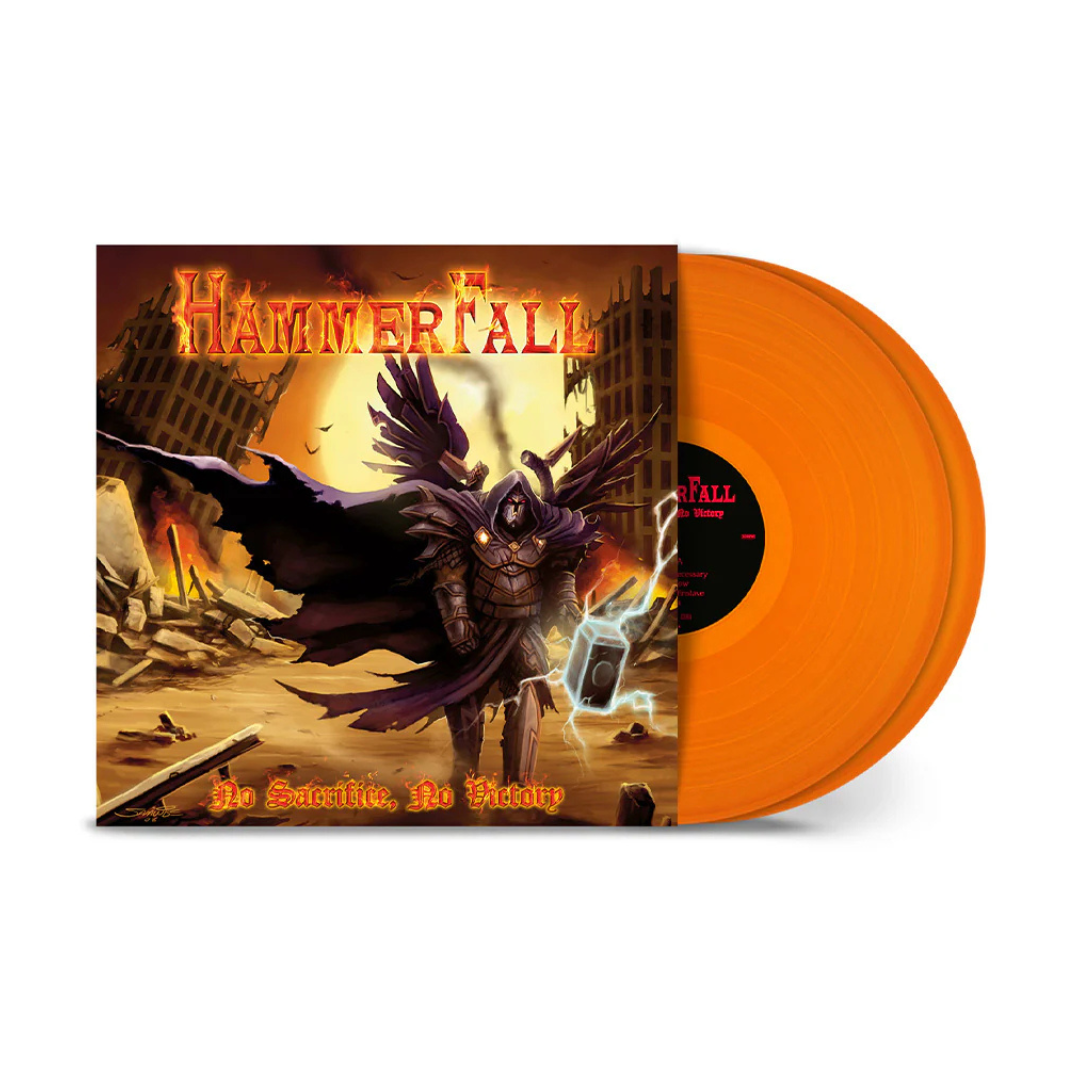 Hammerfall - No Sacrifice, No Victory [Orange 2LP] Vinyl Record
