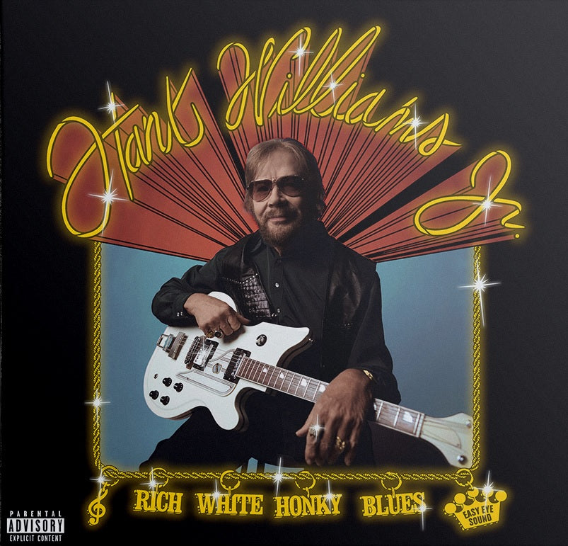 Hank Williams Jr. - Rich White Honky Blues [LP] Vinyl Record