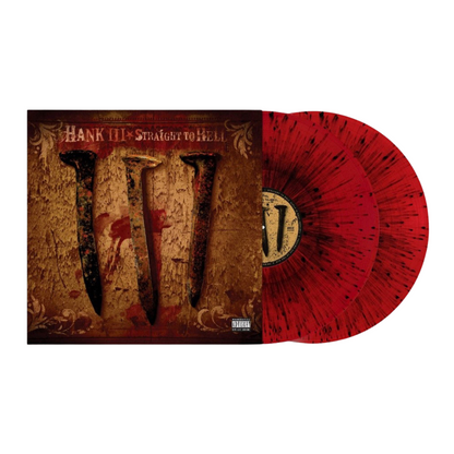 Hank III - Straight To Hell [2LP Red Splatter] Vinyl Record