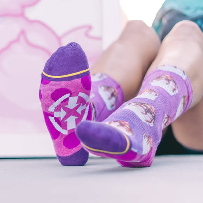 Cupcake Adult Crew Socks With Art By Hanna Minck