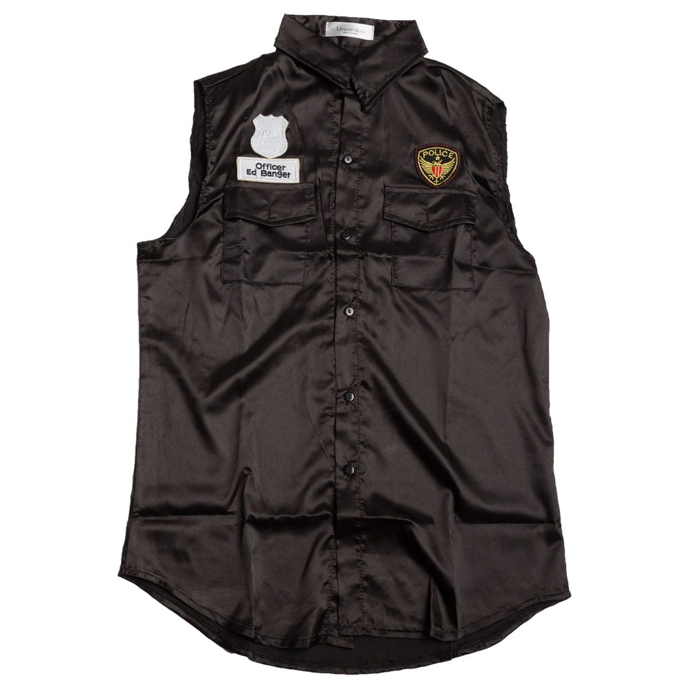 America U.S. Police Dirty Cop Officer Costume