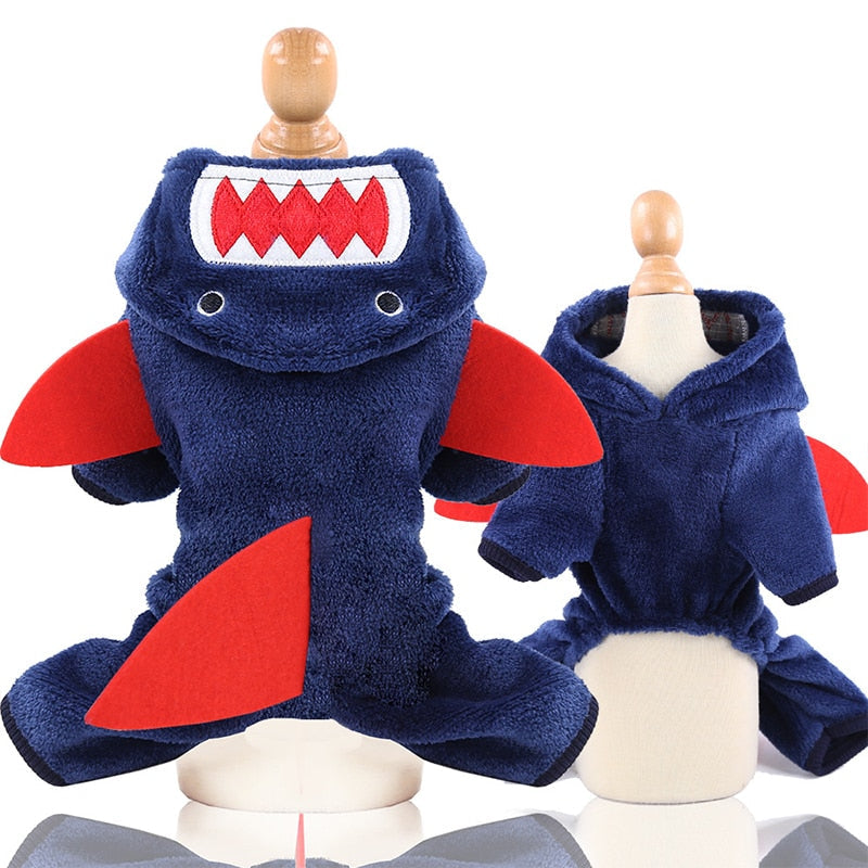 Dinosaur Cloth Set For Small Puppy