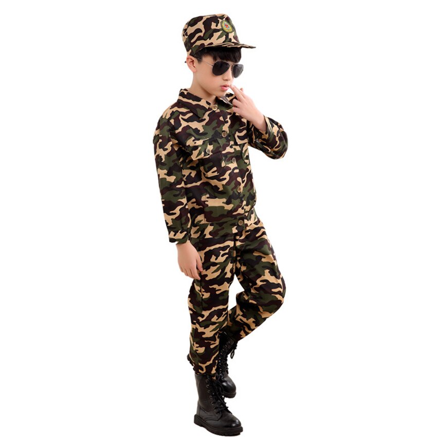 Special Forces Kids Army Military Uniform