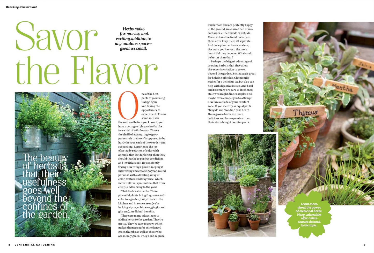 Grow Your Own Herbs - The Ultimate Gardening Guide: Soil Essentials, Easy Planting Tips, Indoor Growing, Harvest & Preserve + 50 Ideas for Everyday Use