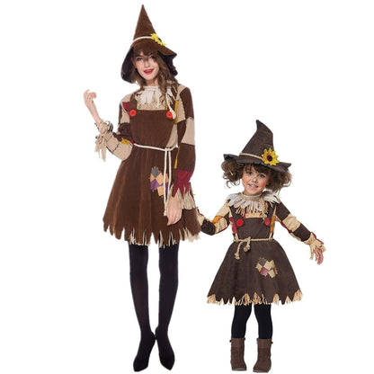 Wizard Of Oz Scarecrow Parent-Child Costume
