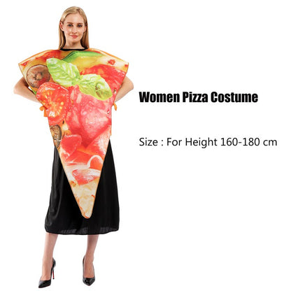 Adult Kids Funny 3D Print Food Costume