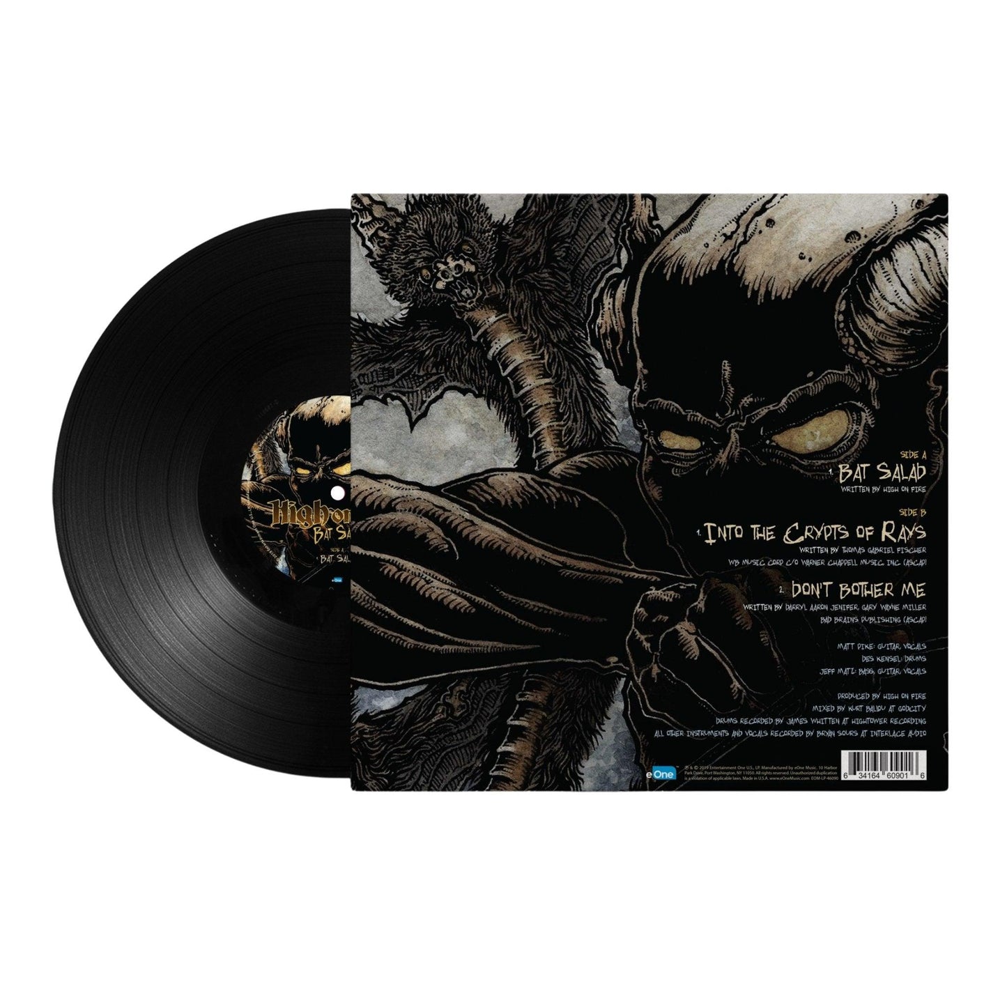 High On Fire - Bat Salad Black Vinyl Record