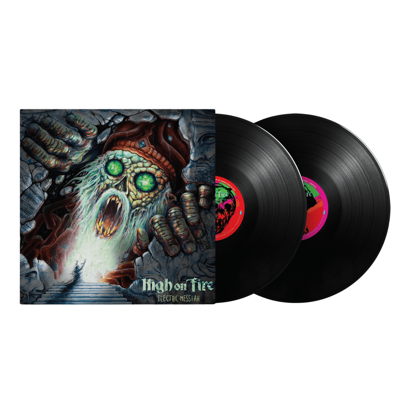 High On Fire - Electric Messiah Black Vinyl Record Vinyl Record