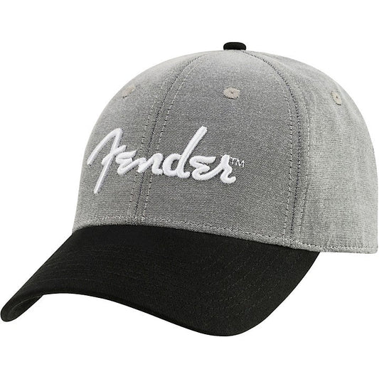 Fender Hipster Dad Hat Grey