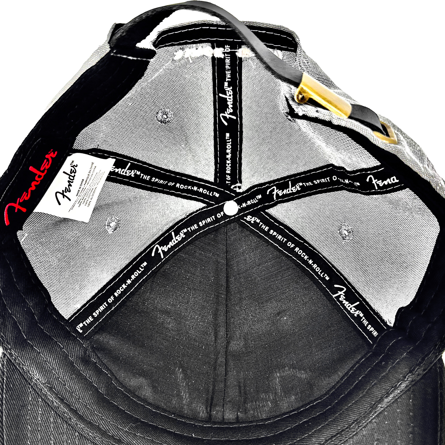 Fender Hipster Dad Hat Grey