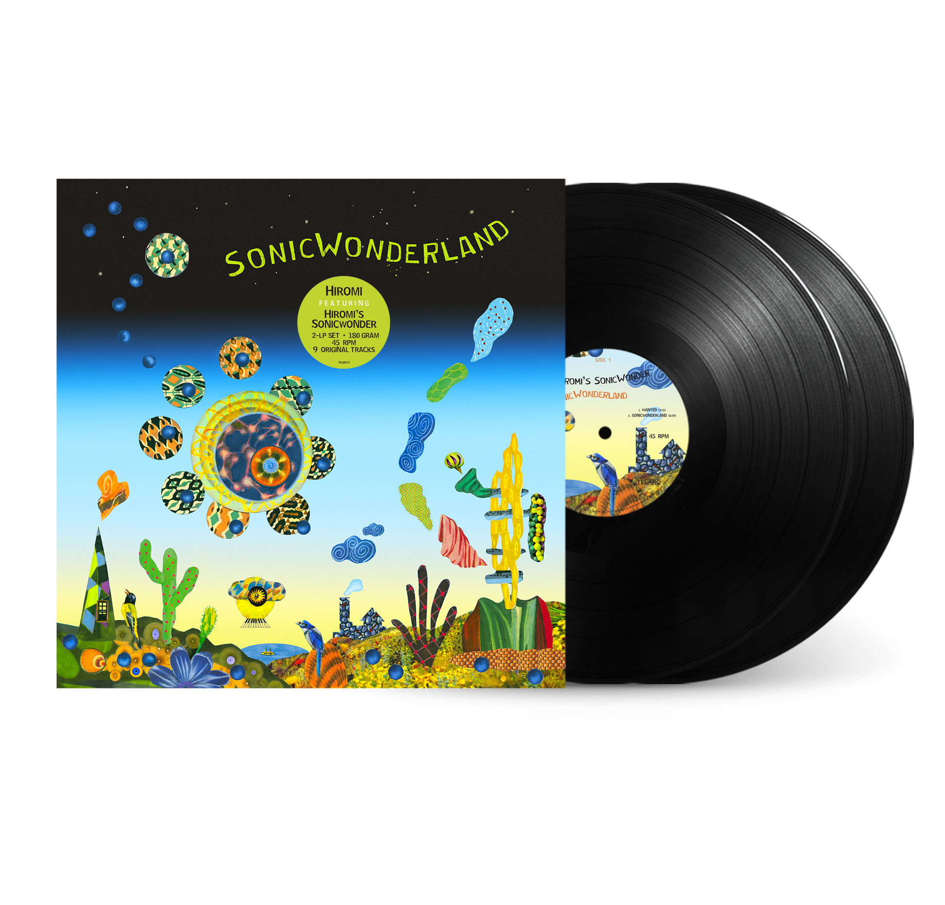 Hiromi - Sonicwonderland - Black Vinyl 2 LP Vinyl Record