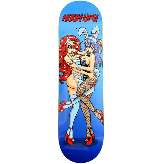 Hook-Ups Catfight Skateboard Deck - 8.5"