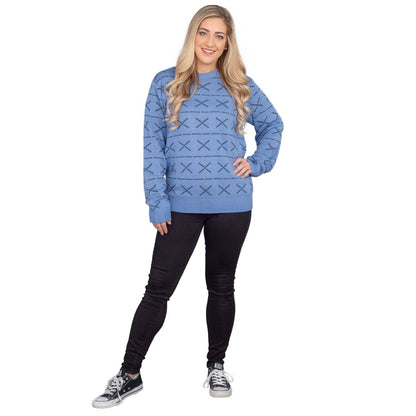 Funny Horse Man TV Show Unisex Ugly Christmas Sweater