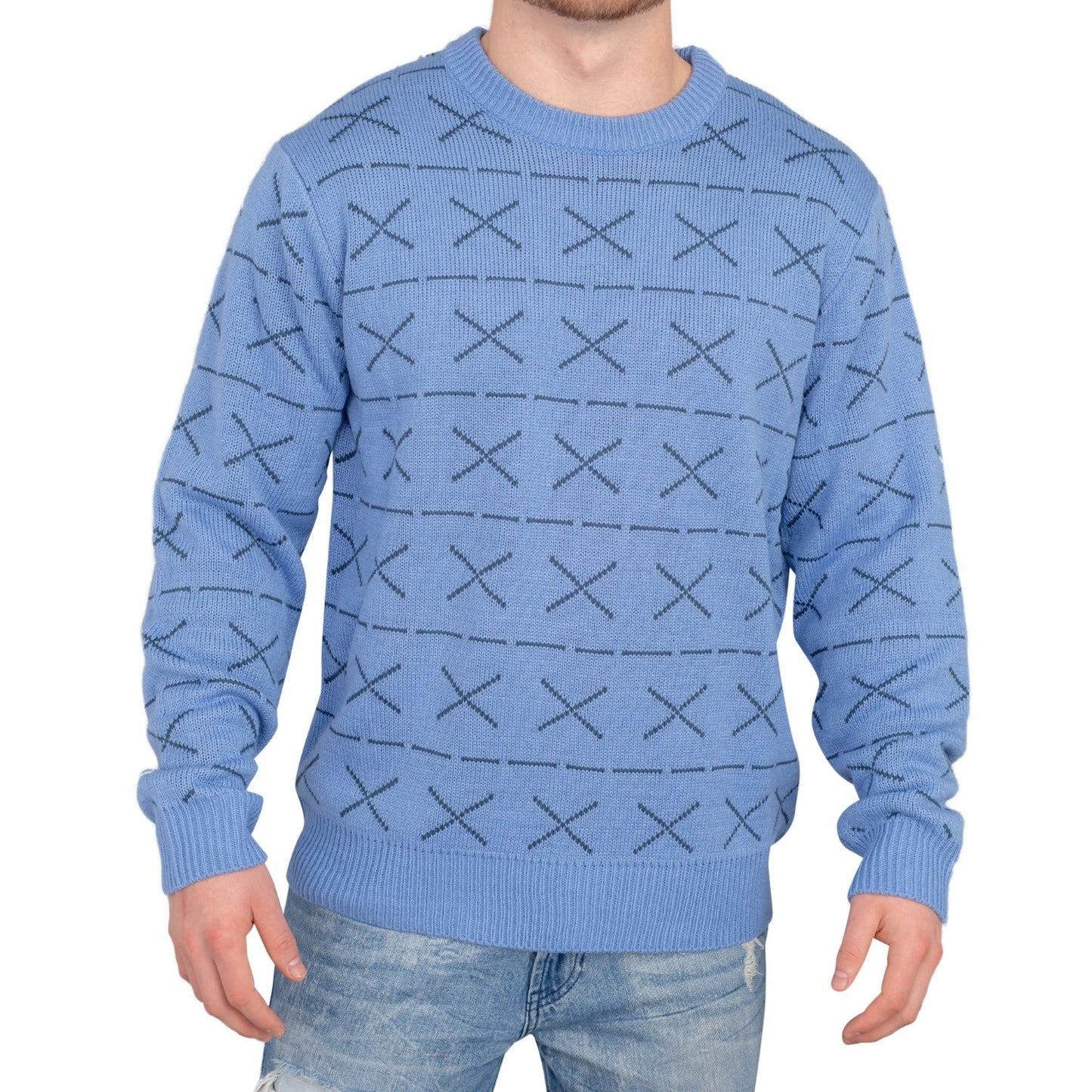 Funny Horse Man TV Show Unisex Ugly Christmas Sweater