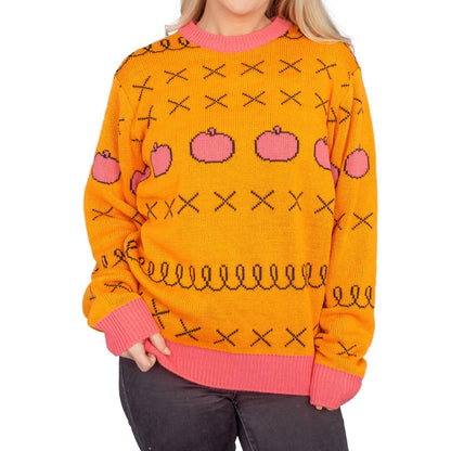 Funny Horse Man Ugly Christmas Sweater for Men Iconic TV Show Christmas Sweater