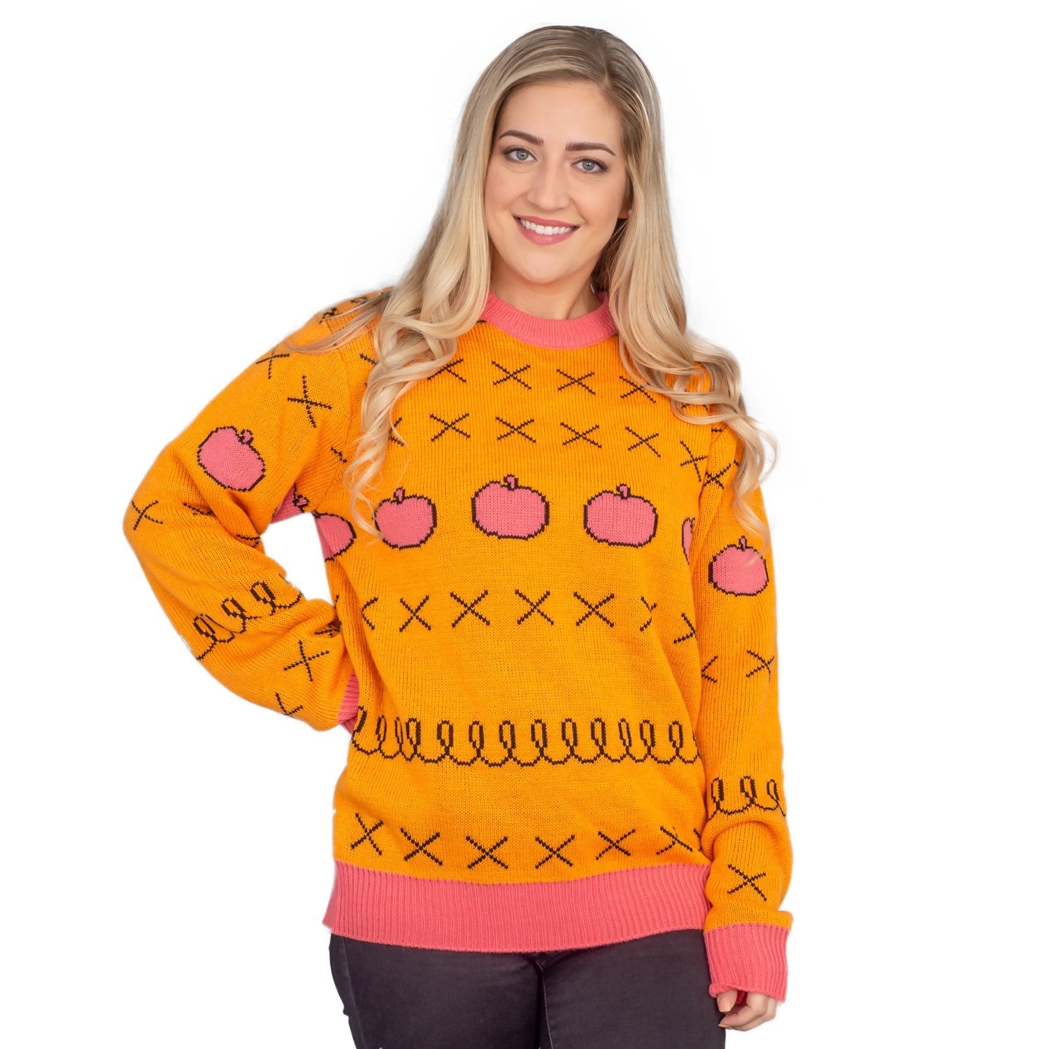 Funny Horse Man Ugly Christmas Sweater for Men Iconic TV Show Christmas Sweater