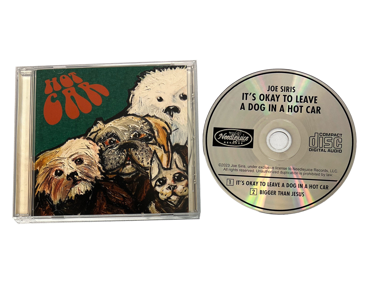 It's Okay to Leave a Dog in a Hot Car - CD Single - Needlejuice Records - Music CD