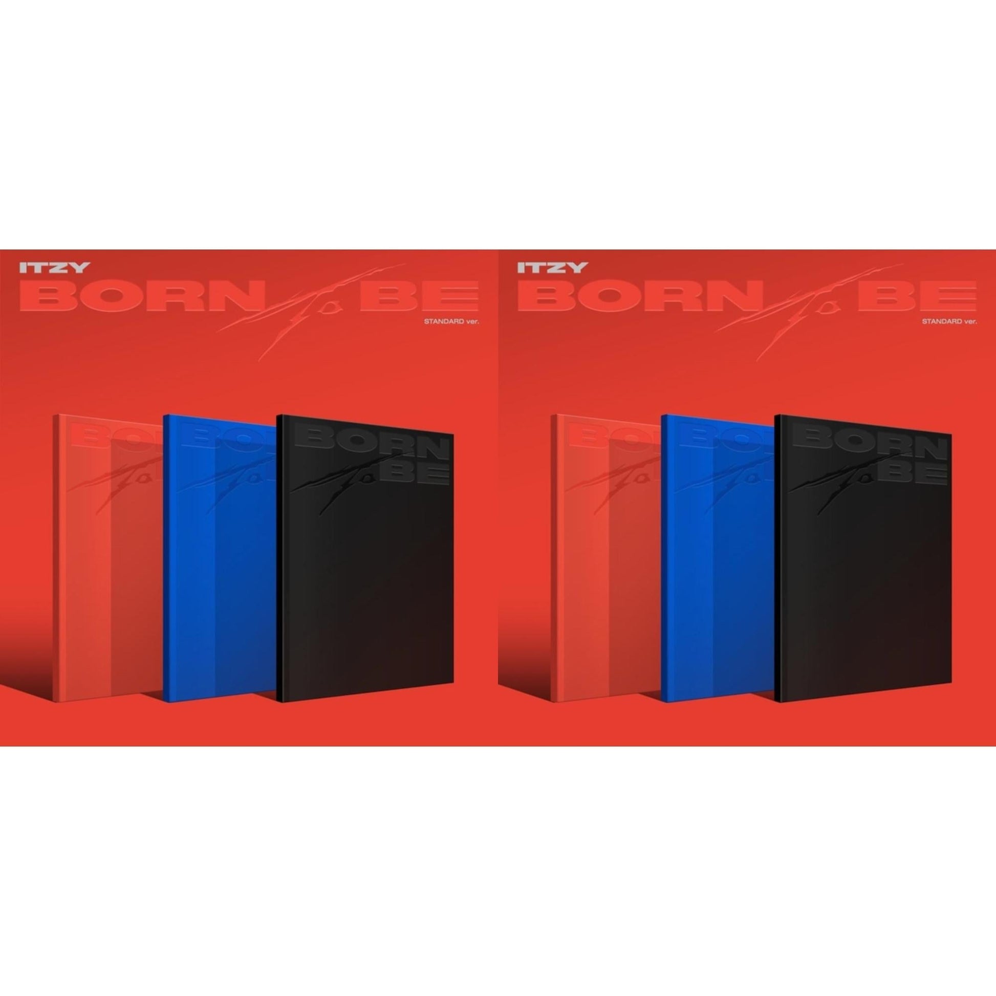 Itzy - Born To Be (Version B) & Born To Be (Version C) - CD Bundle