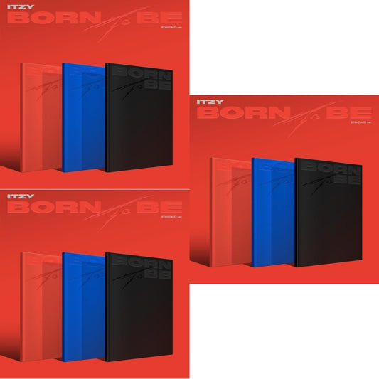 Itzy - Born To Be (Version A) & Born To Be (Version B) & Born To Be (Version C) - CD Bundle