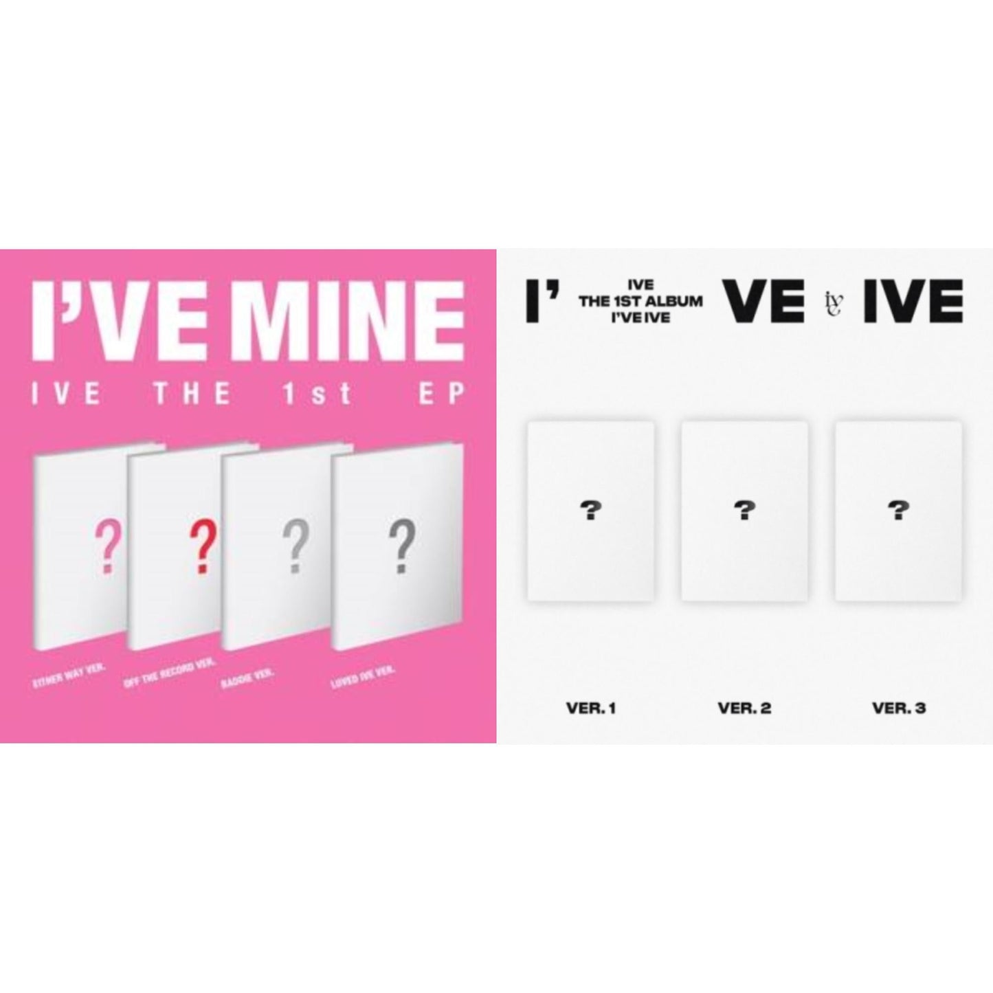Ive - I've Ive: Vol.1 & I've Mine 1St Ep - CD Bundle