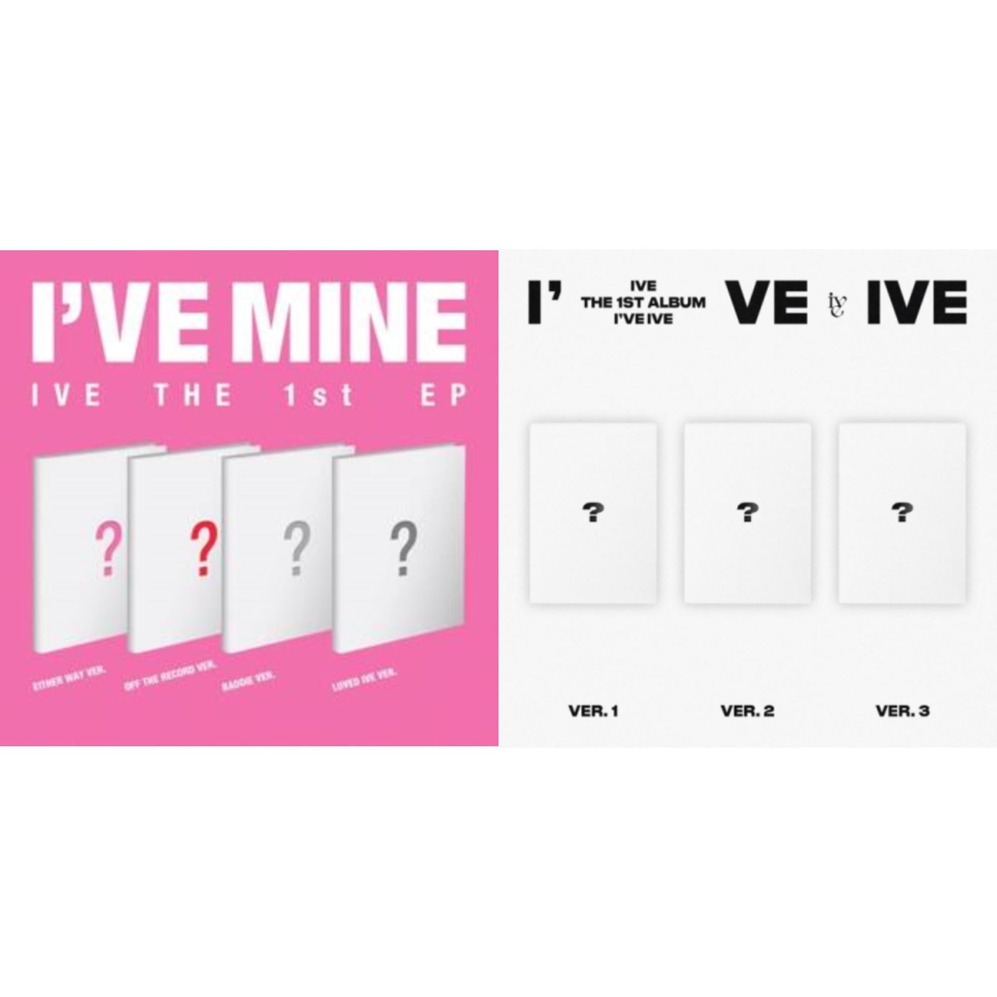 Ive - I've Ive: Vol.1 & I've Mine 1St Ep - CD Bundle