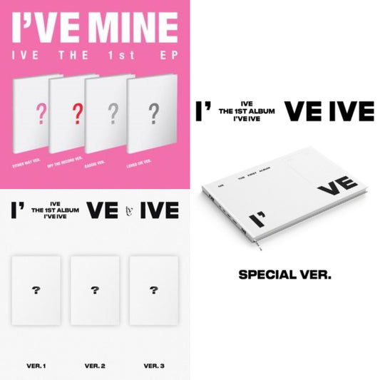 Ive - I've Ive: Vol.1 & I've Ive (Volume 1/Special Version) & I've Mine 1St Ep - CD Bundle