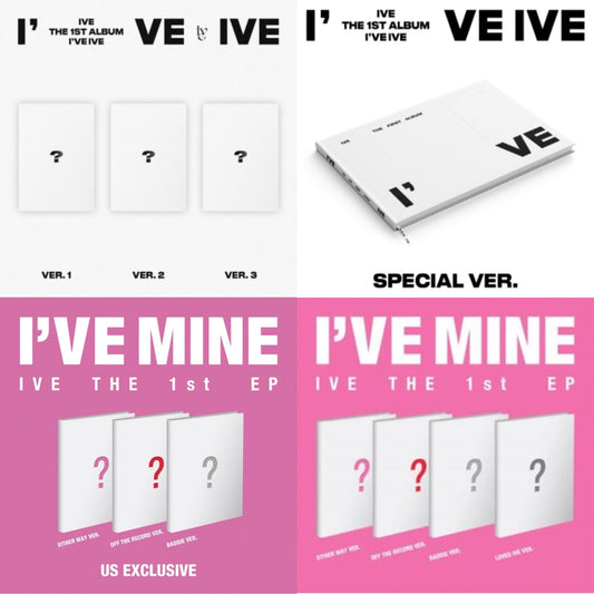 Ive - I've Ive: Vol.1 & I've Ive (Volume 1/Special Version) & I've Mine & I've Mine 1St Ep - CD Bundle