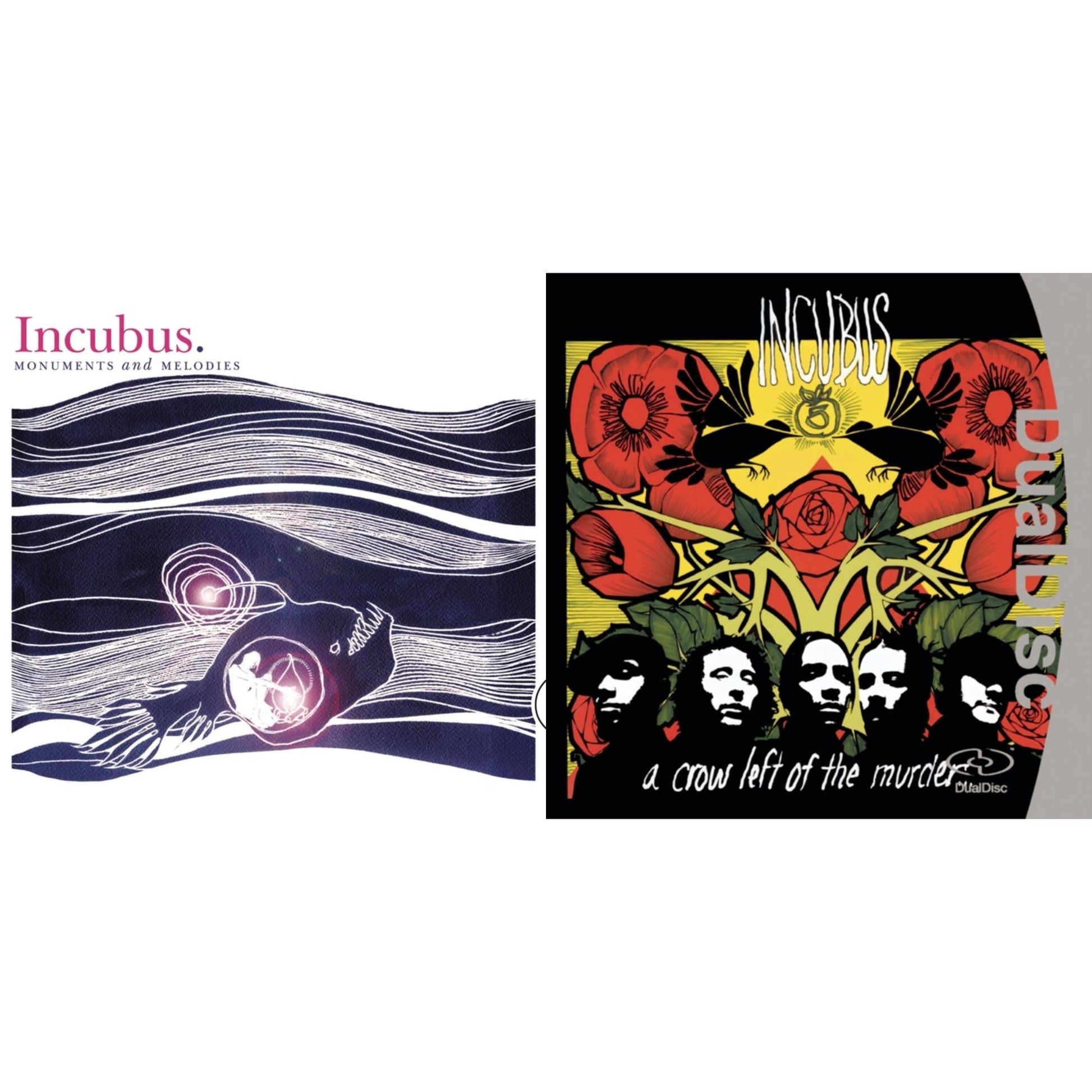 Incubus - Crow Left Of The Murder & Monuments And Melodies - CD Bundle