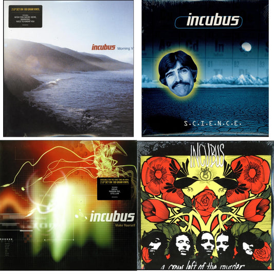 Incubus - Crow Left Of The Murder (2LP/180G) & Make Yourself (2LP/180G) & Morning View (2LP/180G) & S.C.I.E.N.C.E. (180G)
