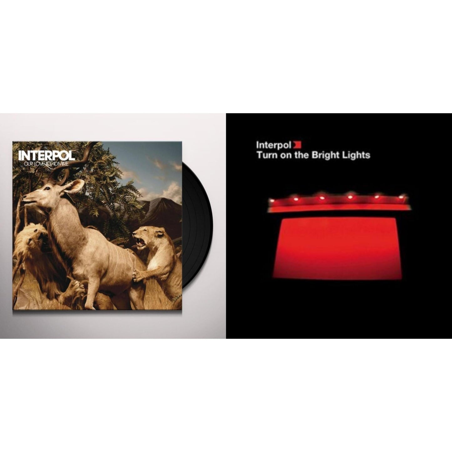 Interpol - Our Love To Admire (2LP) & Turn On The Bright Lights