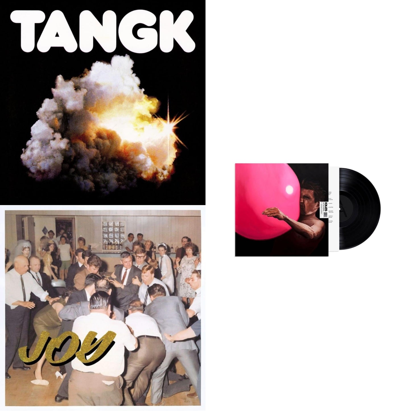 Idles - Joy As An Act Of Resistance & Ultra Mono & Tangk - LP Vinyl Bundle