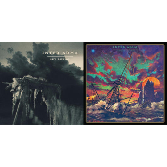 Inter Arma - Paradise Gallows (Mint Green & Grimace Purple Galaxy Merge Vinyl/2LP) & Sulphur English (Gold Nugget Vinyl/2LP)
